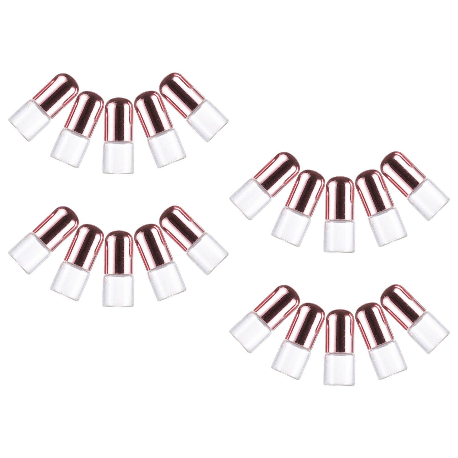 Perfume Refill Bottle - 20Pcs 2Ml Transparent Glass Perfume Roller