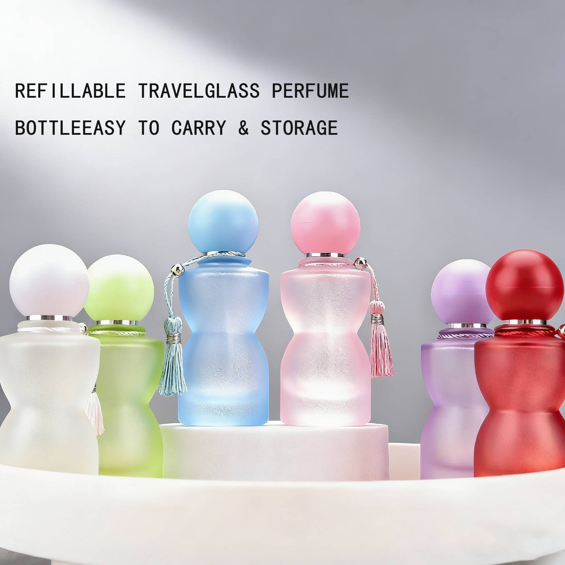 Perfume Fragrance World Qahwa - High-end screw cap perfume decanter 30ml