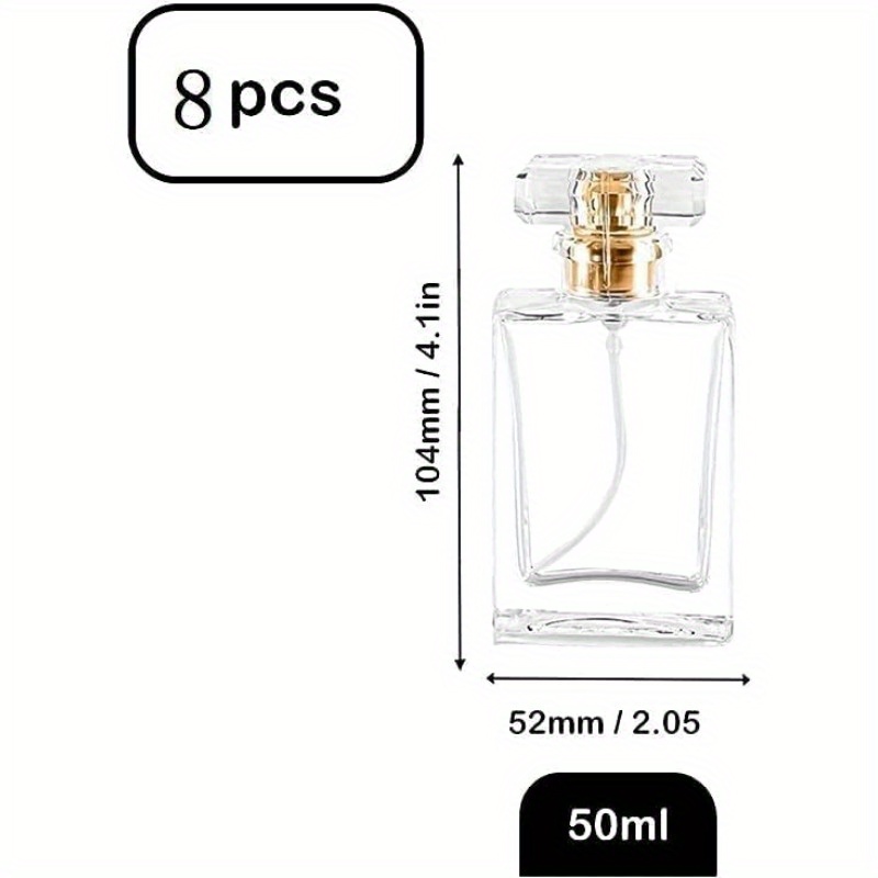 8pcs 30ml Glass Perfume Bottle - Perfume Fragrance World Qahwa บทวิจารณ์และราคา