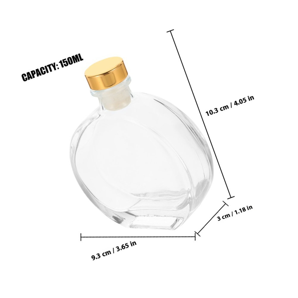 1Set Glass Diffuser Bottle Aro - Perfume Refill Bottle บทวิจารณ์และราคา