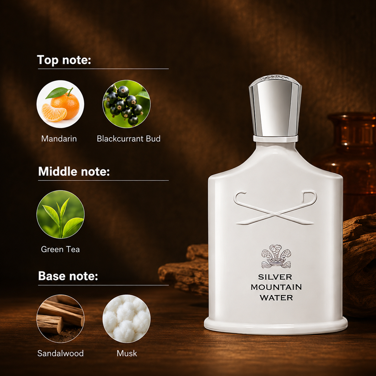 Silver Mountain Water Scent Lu - Perfume Fragrance For Women บทวิจารณ์และราคา