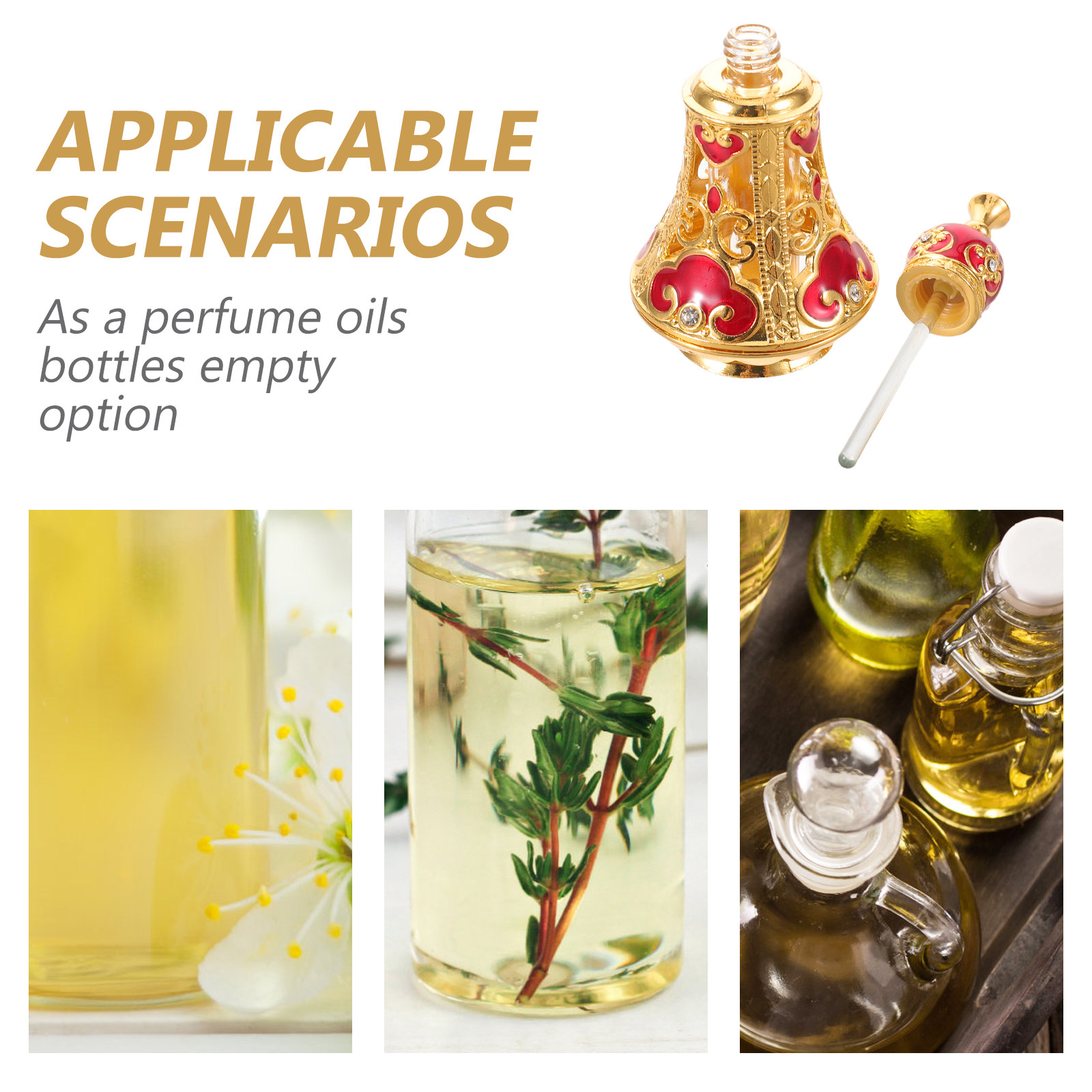 Vintage Refillable Middle East - Perfume Refill Bottle บทวิจารณ์และราคา