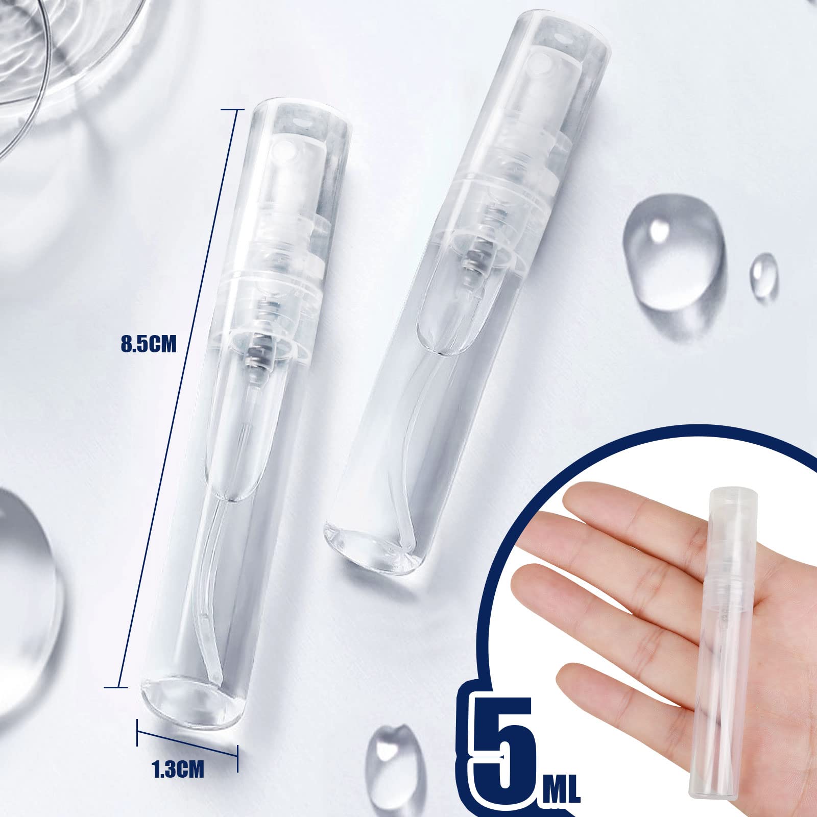 10pcs 5ml mini plastic spray b - Perfume Fragrance Booster บทวิจารณ์และราคา