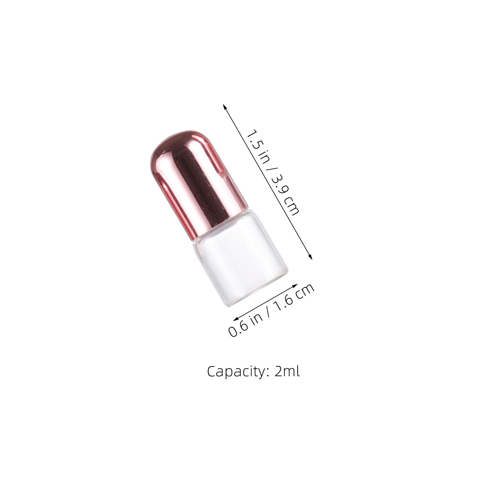 20Pcs 2Ml Transparent Glass Pe - Perfume Refill Bottle บทวิจารณ์และราคา