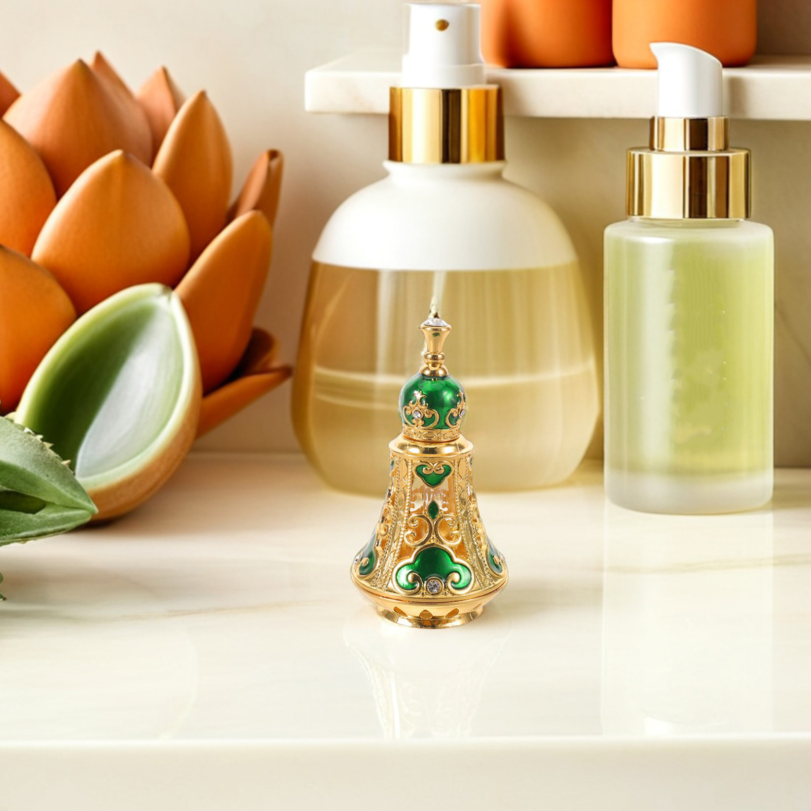 125Ml Vintage Decorative Middl - Perfume Refill Bottle บทวิจารณ์และราคา