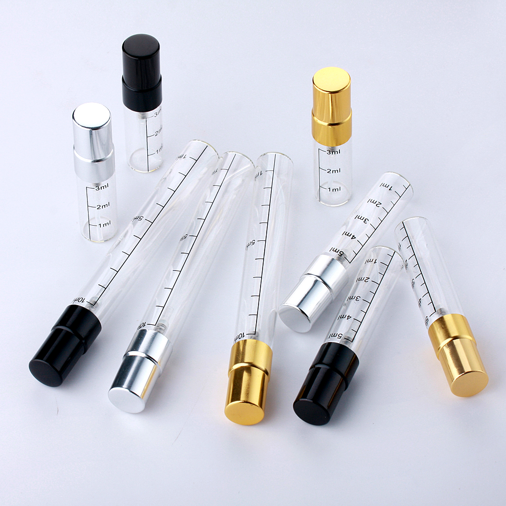 50/100pcs 10ml Fine Mist Spray - Perfume Fragrance World Qahwa บทวิจารณ์และราคา