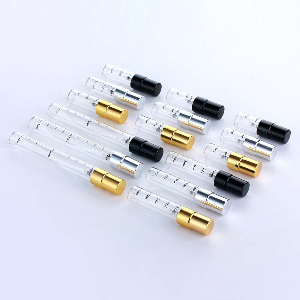 50/100pcs 10ml Fine Mist Spray - Perfume Fragrance World Qahwa บทวิจารณ์และราคา