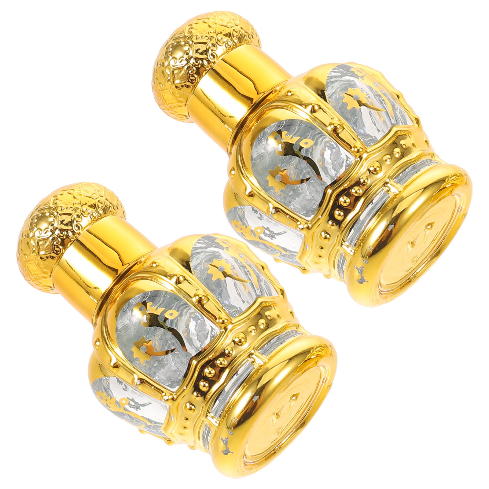 2Pcs 12Ml Clear Glass Roll on  - Perfume Refill Bottle บทวิจารณ์และราคา