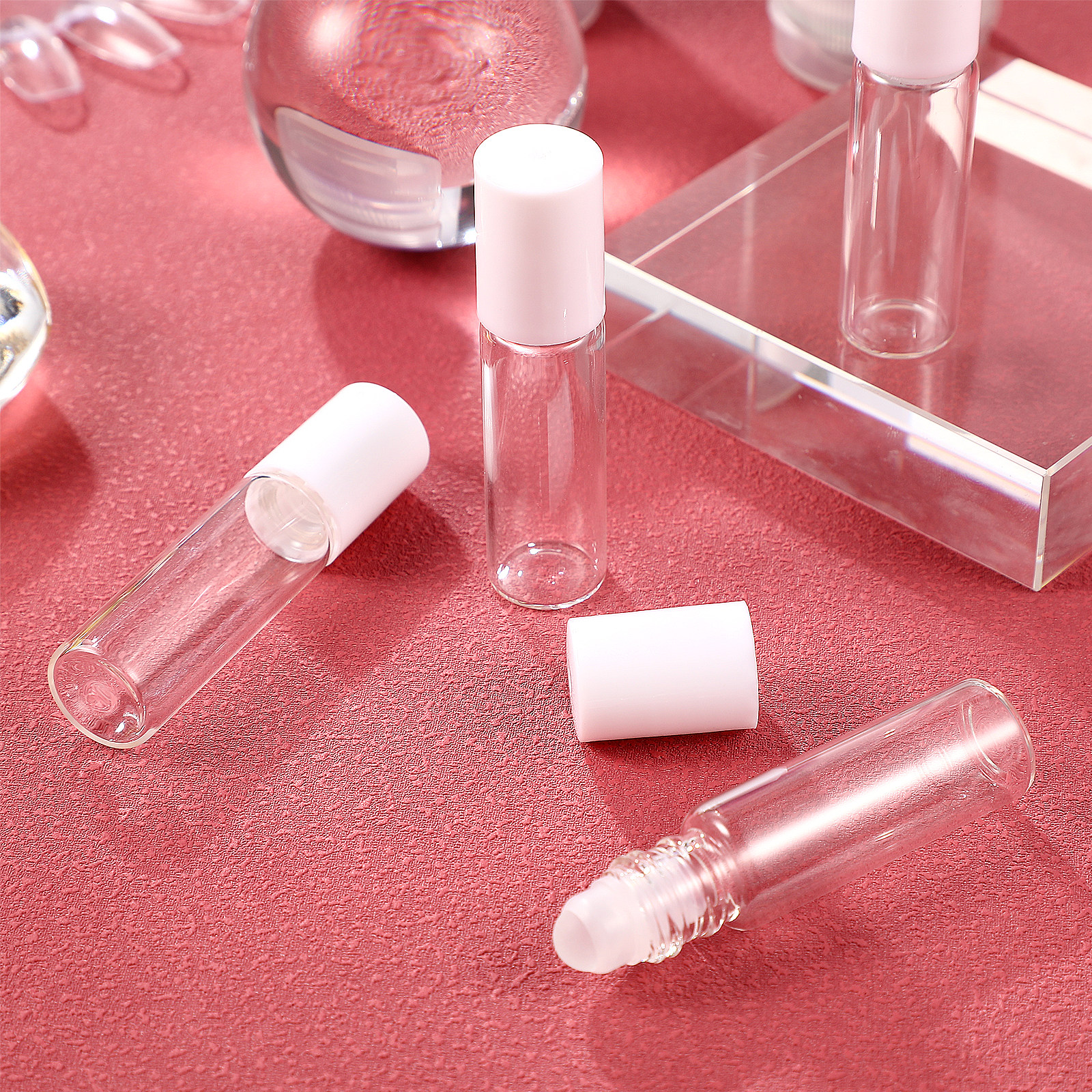 12Pcs 5Ml Glass Essential Oil  - Perfume Refill Bottle บทวิจารณ์และราคา