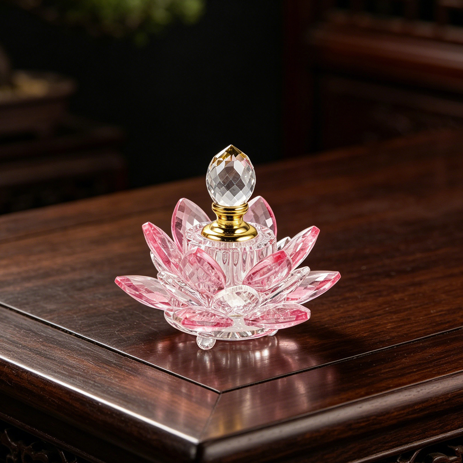 Refillable Crystal Lotus Flowe - Perfume Refill Bottle บทวิจารณ์และราคา