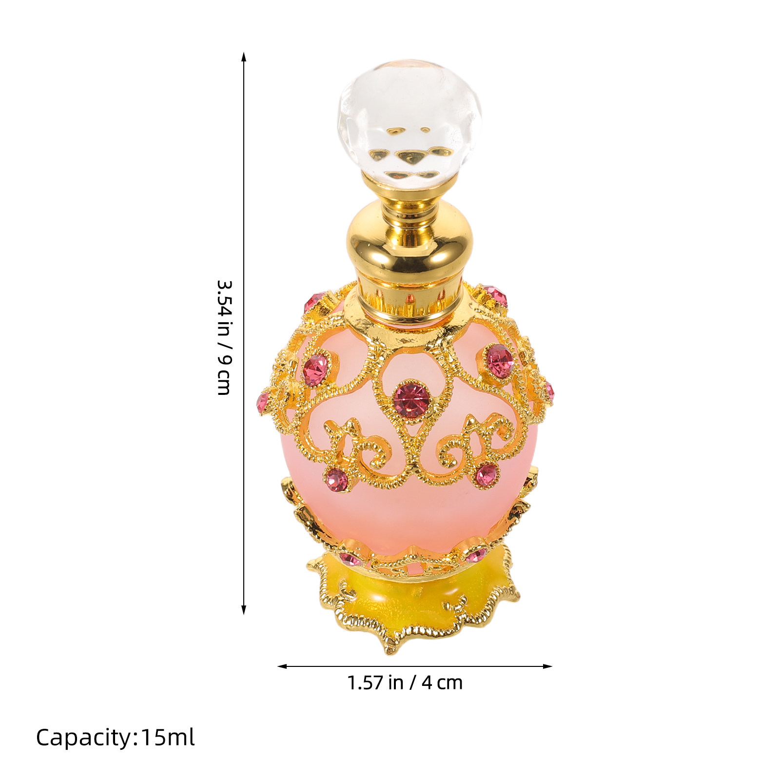 15Ml Crystal Rhinestone Perfum - Perfume Refill Bottle บทวิจารณ์และราคา