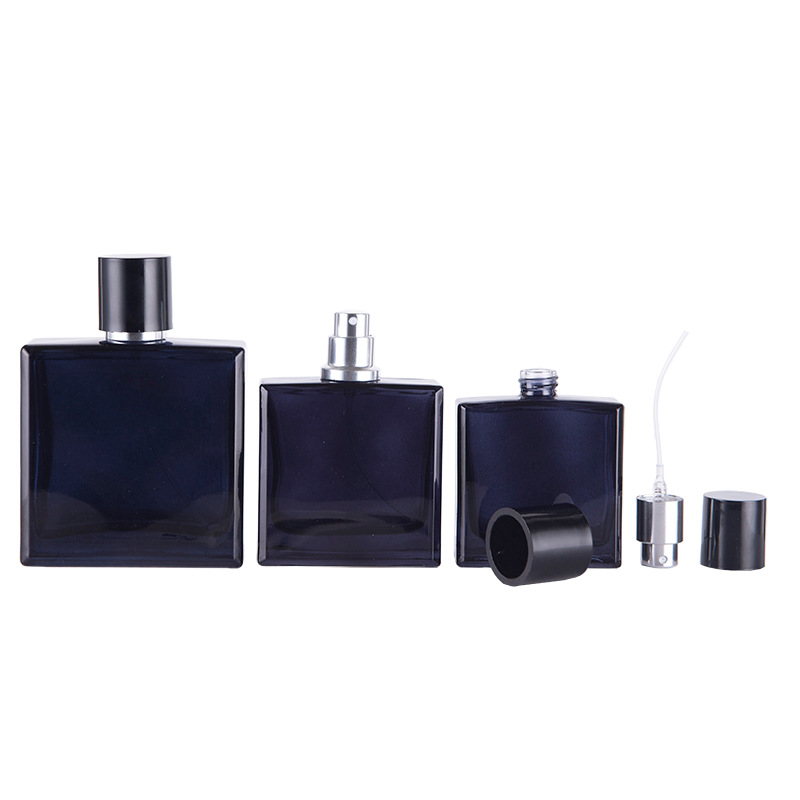 30/50ml Dark Blue Clear Flat S - Perfume Fragrance World Qahwa บทวิจารณ์และราคา