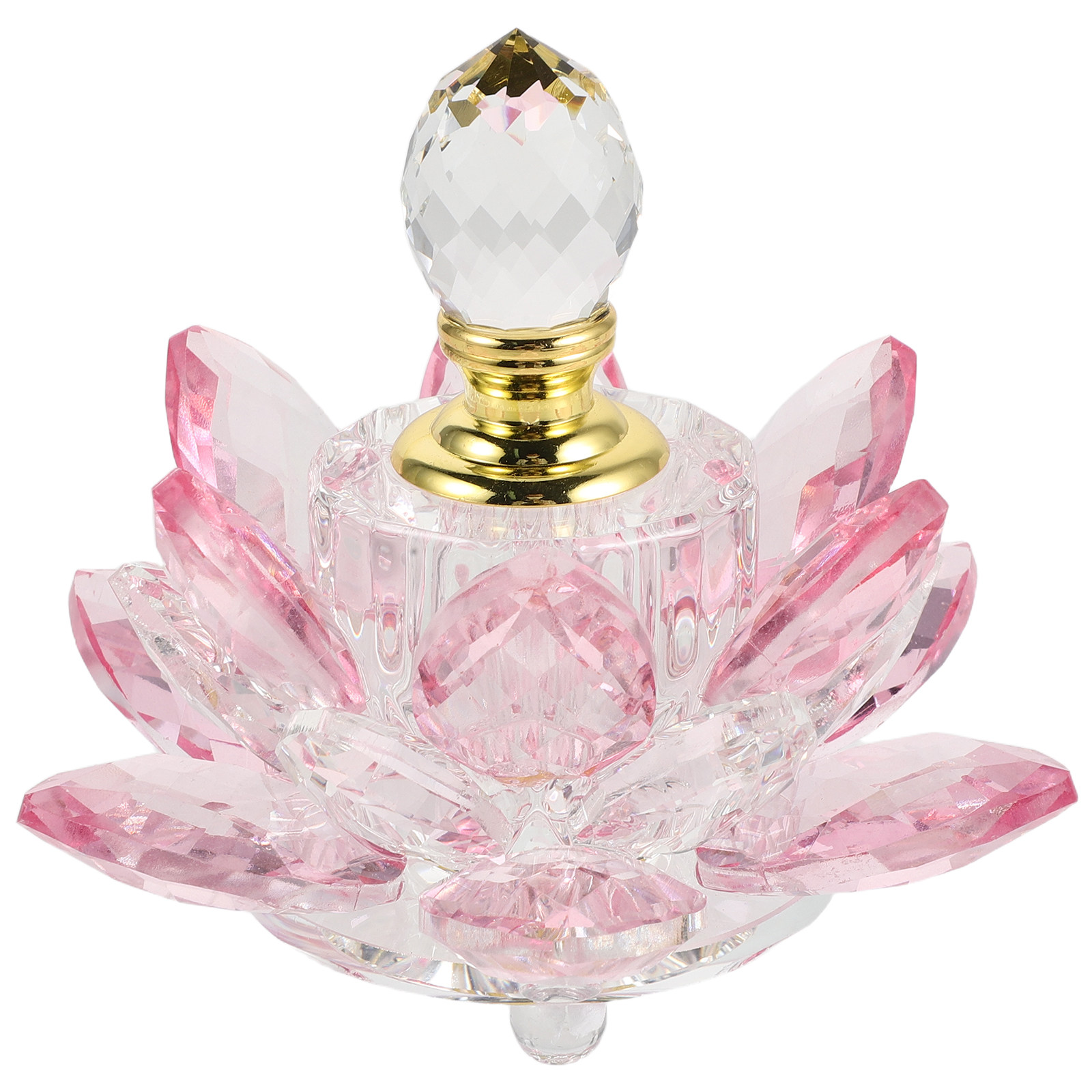 Crystal Refillable Lotus Flowe - Perfume Refill Bottle บทวิจารณ์และราคา