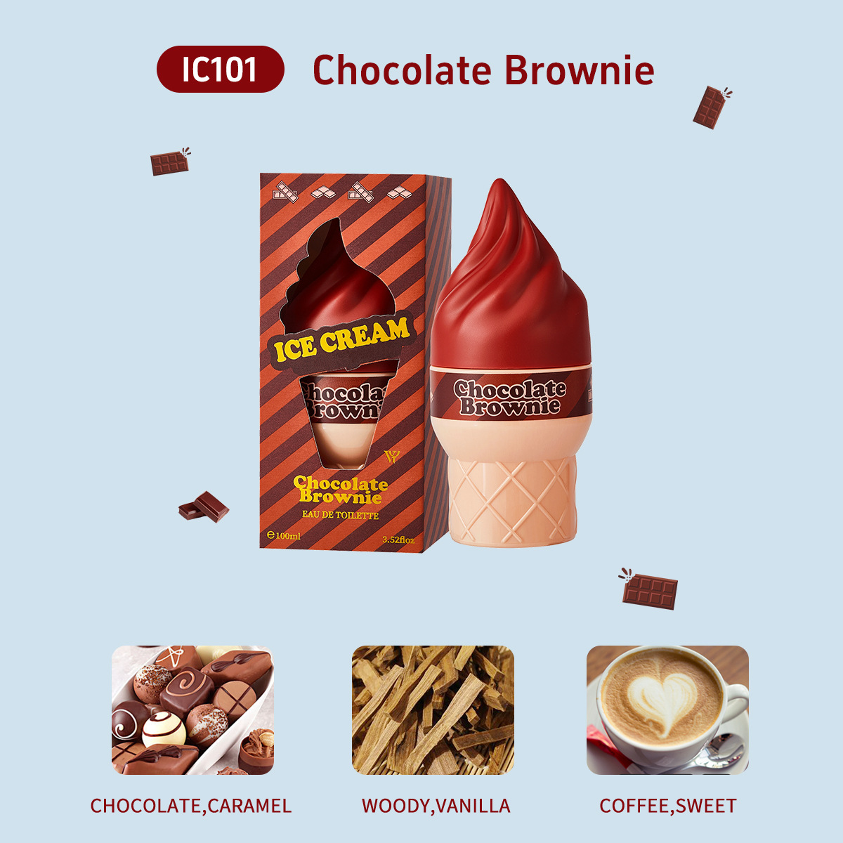 Ice Cream Cone Perfume Body Sp - Perfume Fragrance Bulk บทวิจารณ์และราคา