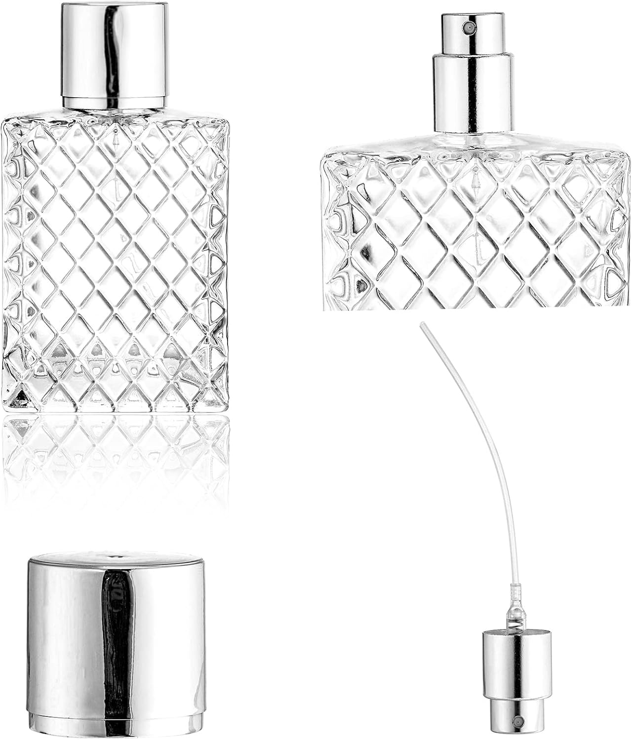 1Pc100ml Perfume Bottle Vintag - Perfume Fragrance World Qahwa บทวิจารณ์และราคา